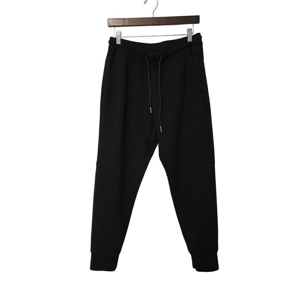 American Eagle jogger pants men Medium black pockets drawstring